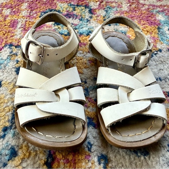 Salt Water Sandals by Hoy Other - Salt Water Sandals by Hoy - White Kids Sandals